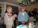 20071204 Ruger's 95th (03) Bob approaches cake.jpg (3897315 bytes)